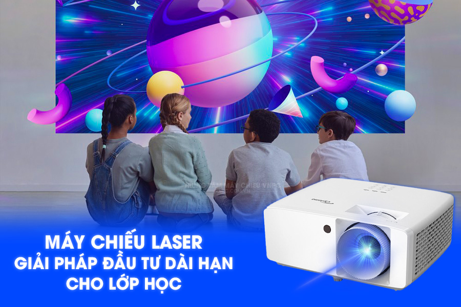 Máy chiếu laser giải pháp đầu tư dài hạn cho lớp học